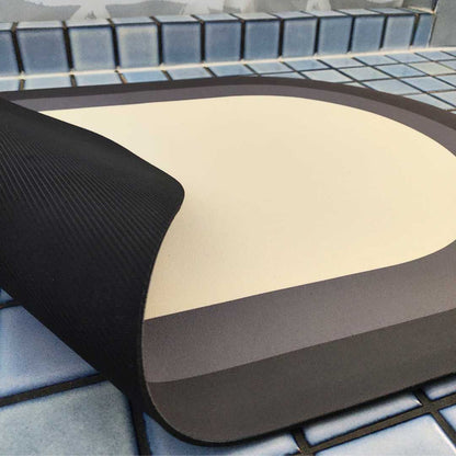 Monochrome Quikmat®-Super absorbent bath mat
