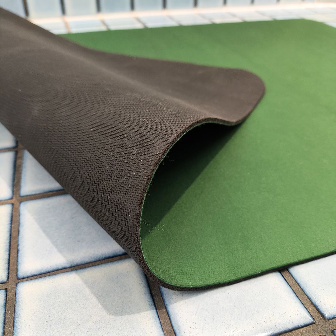 Rectangle Jade Whisper Quikmat®-Super absorbent bath mat